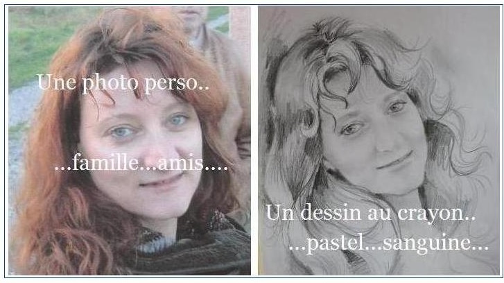 Commande portrait par Artiste Cadam