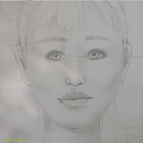 Dessiner les perspectives d'un escalier